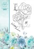 Fancy Flowers Stamp Collection