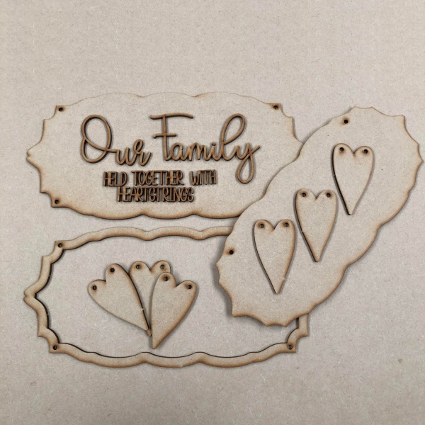 Our Family (Held Together) Plaque
