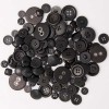 Assorted Black Buttons 50ml Tub