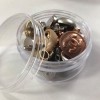 Assorted Metallic Buttons 50ml Tub