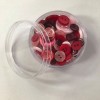 Assorted Pink Buttons 50ml Tub