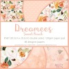 Dreamees Sweet Peach 8x8 Paper Pad