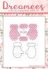 Mitten Interchangeable Christmas Die and Stamp Duo