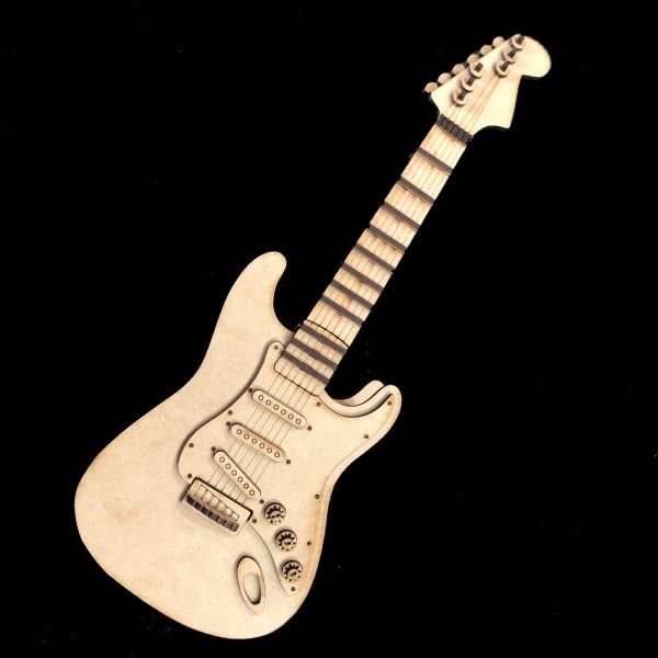 3D Electric Guitar MDF Kit