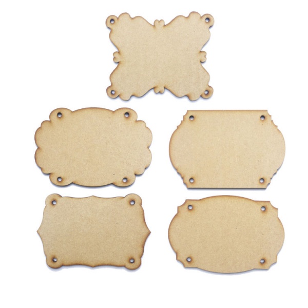Plaque de médium MDF 3 mm 30 x 30