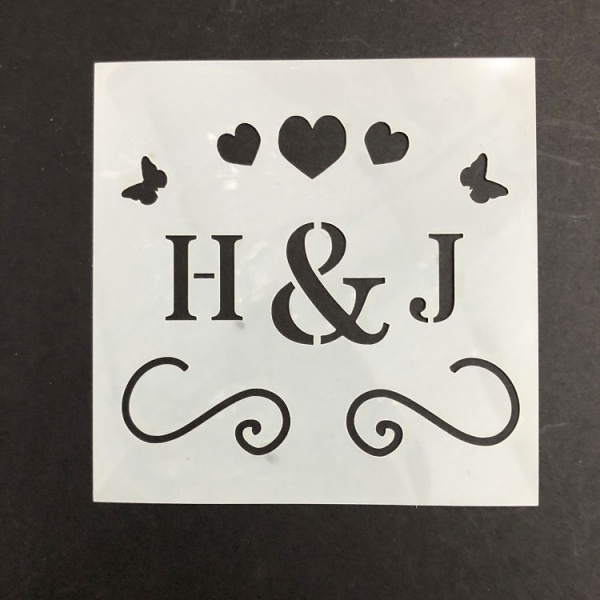 Initials Stencil (Personalised)