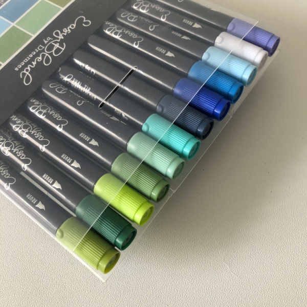 EasyBlend Watercolour Pens - Sea Tones
