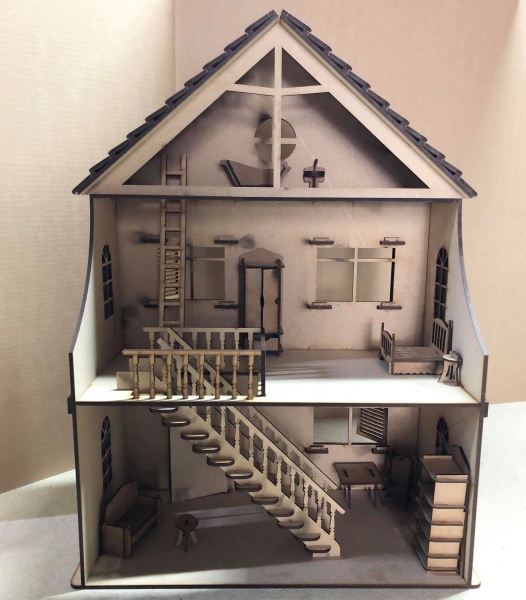 Mdf dolls house on sale