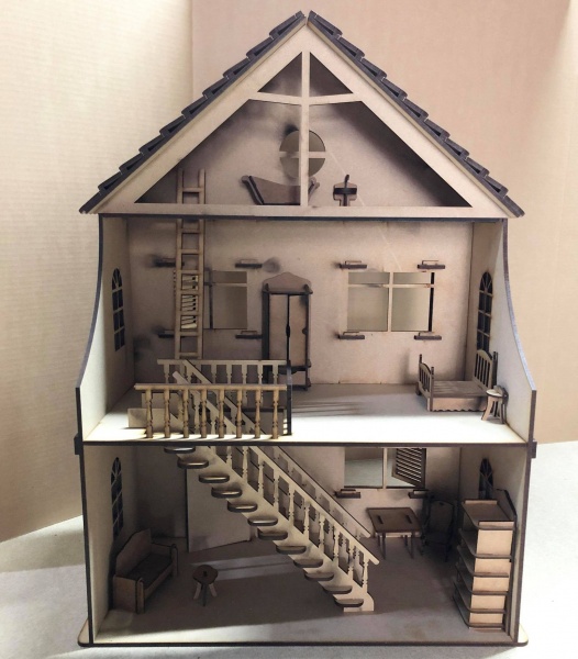 Dolls House MDF Kit