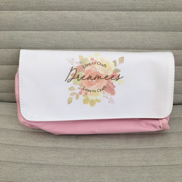 Dreamees Logo Pencil Case (Pink)