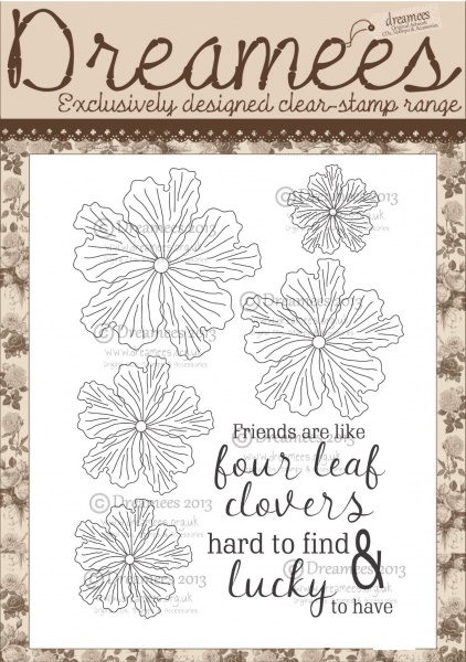 Friends are Clovers A5 Stamp Set