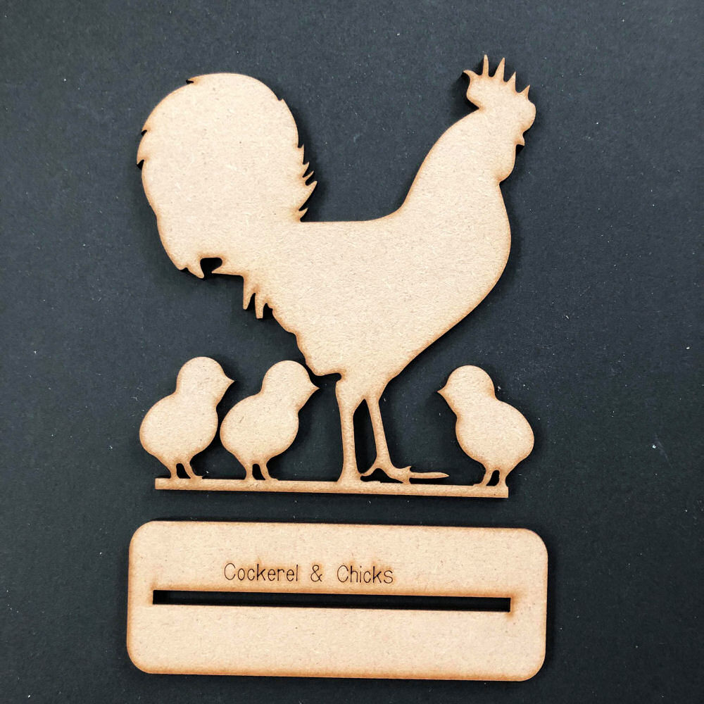 Cockerel & Chicks