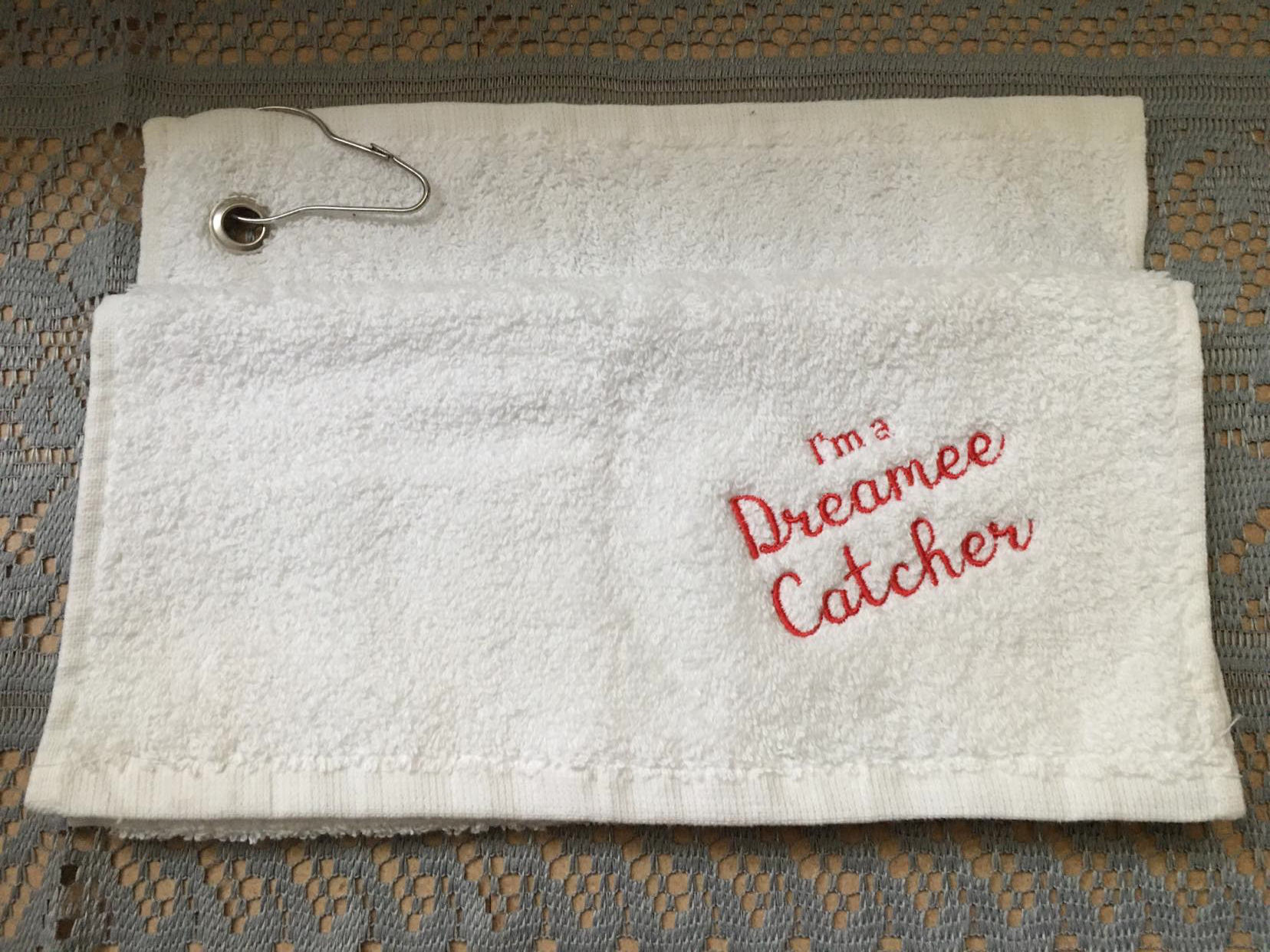 Embroidered Wash Cloth