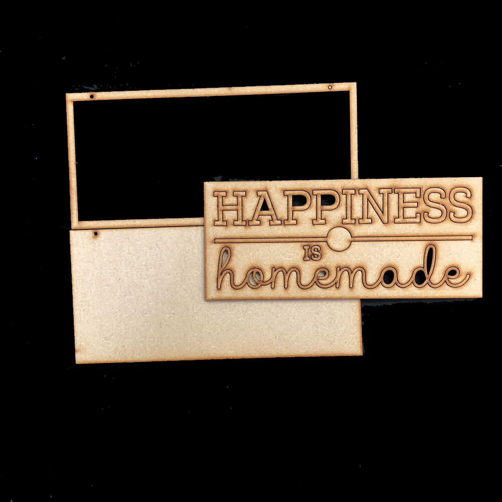 Happiness is Homemade Plaque