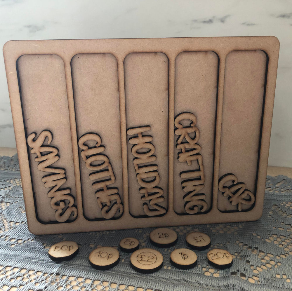 Compartment Money Box Kit Dreamees