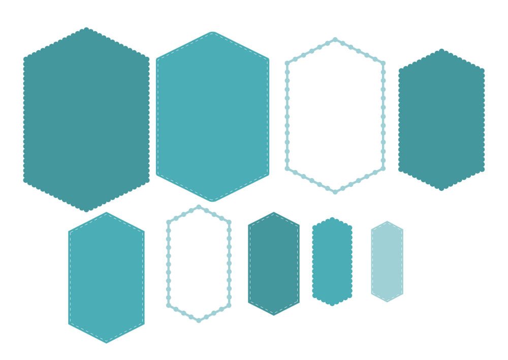 Nesting Labels Die Set - Dreamees