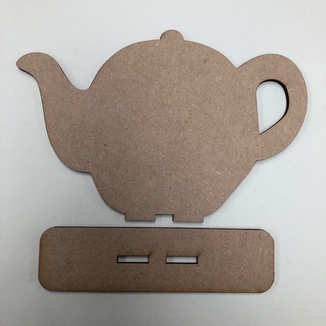 Teapot Shaped Artboard MDF