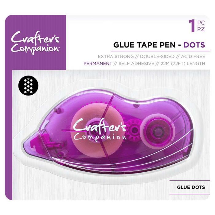 Crafters Companion Extra Strong Glue Tape Pen Dots