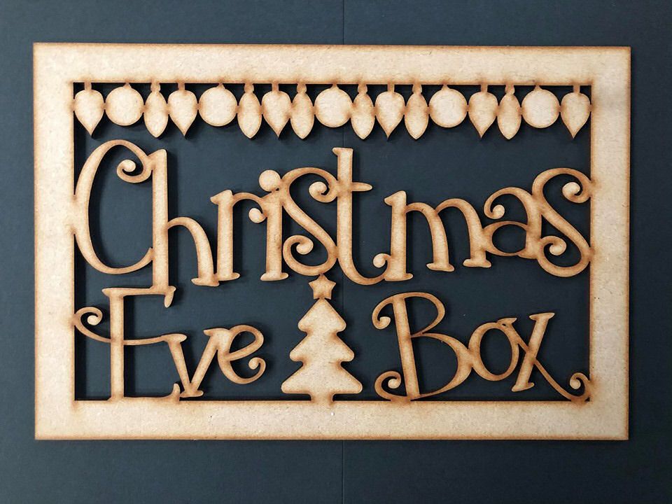 Christmas Eve Box Topper