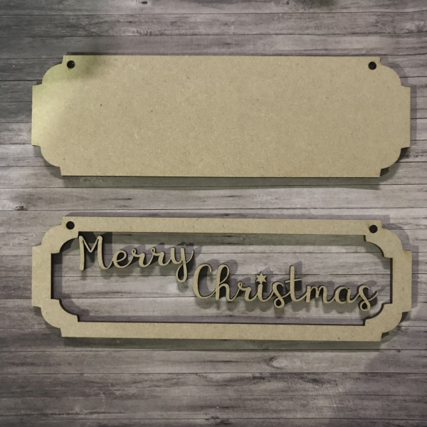 Merry Christmas Street Sign Kit