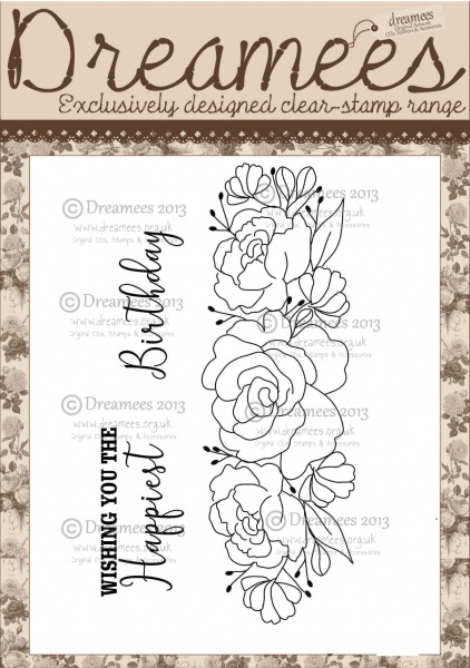 Ounces of Floral (Border) Stamp Set