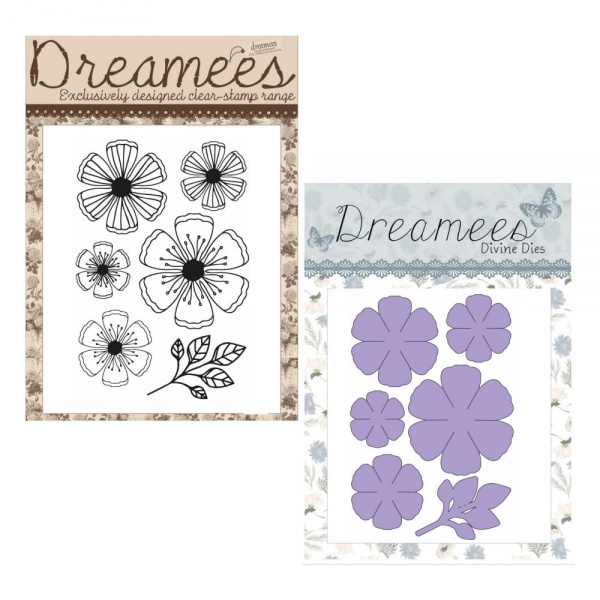 Stamps and Matching Dies Dreamees
