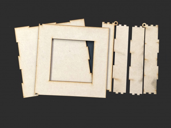 Square 8x8 Opening Box Frame Kit
