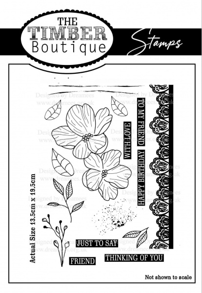 TTB - Flowers in Bloom A5 Stamp Set